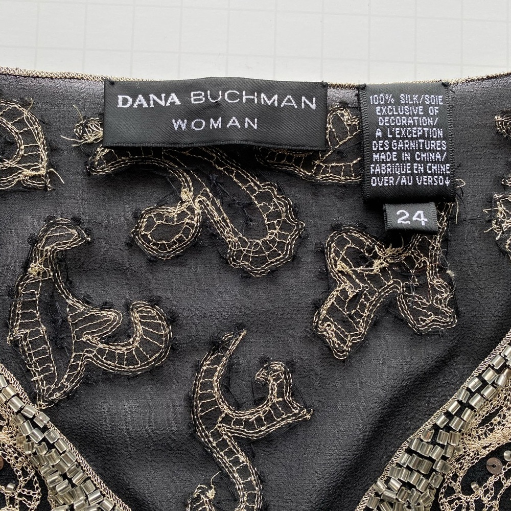 👚Dana Buchanan 100% Silk Top - Picture 5 of 6